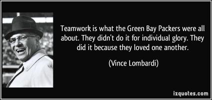 Green Bay Packers quote #2