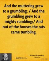 Grumbling quote #1