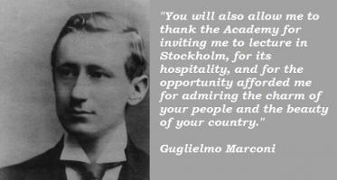 Guglielmo Marconi's quote #2