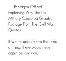 Gulf War quote #2