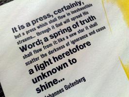 Gutenberg quote #2