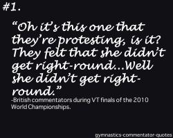 Gymnast quote #1