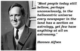 Hannes Alfven's quote #3