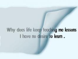 Hard Lesson quote #2