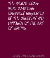 Henry James Sumner Maine's quote