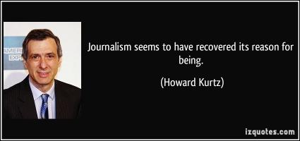 Howard Kurtz's quote #1