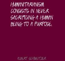 Humanitarianism quote #2