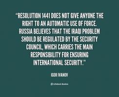 Igor Ivanov's quote