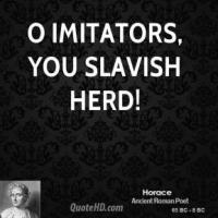 Imitators quote #2