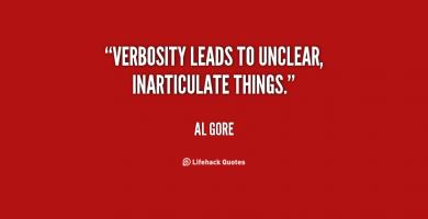 Inarticulate quote #2