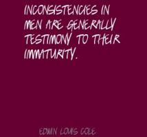 Inconsistencies quote #2