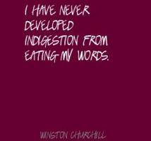 Indigestion quote #2