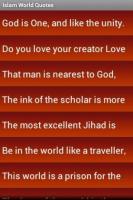 Islamic World quote #2