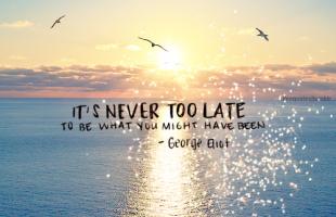 It Is Never Too Late quote #2