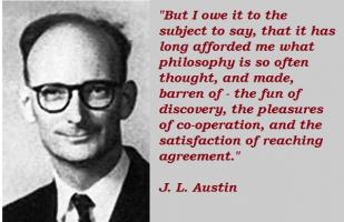 J. L. Austin's quote