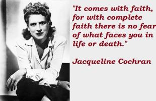 Jacqueline Cochran's quote #2