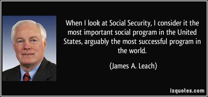James A. Leach's quote #1
