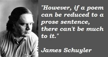 James Schuyler's quote