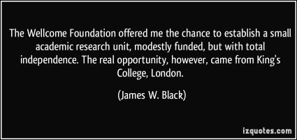 James W. Black's quote #6