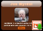 Jan Myrdal's quote #1