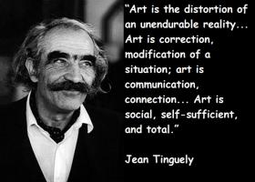 Jean Tinguely's quote