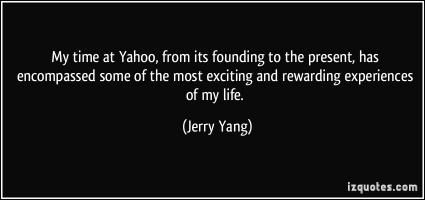 Jerry Yang's quote