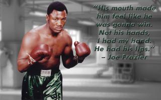 Joe Frazier's quote #6