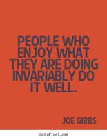 Joe Gibbs's quote #3