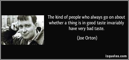 Joe Orton's quote #1