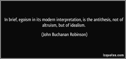 John Buchanan Robinson's quote