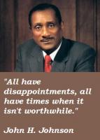 John H. Johnson's quote #4