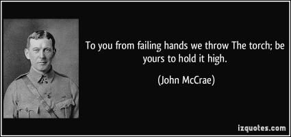 John McCrae's quote #1