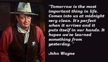 John Wayne quote #2