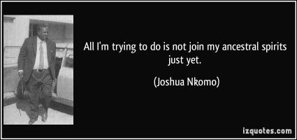 Joshua Nkomo's quote #1