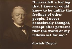 Josiah Royce's quote