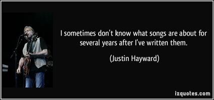 Justin Hayward's quote #3