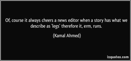 Kamal Ahmed's quote #1