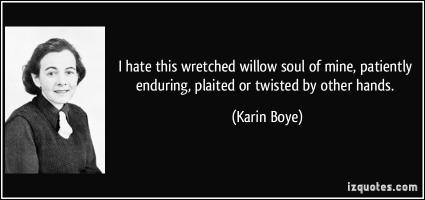 Karin Boye's quote #1