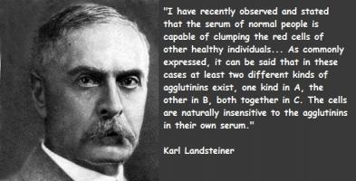 Karl Landsteiner's quote #1