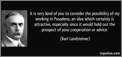 Karl Landsteiner's quote #1