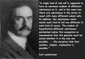 Karl Landsteiner's quote #1