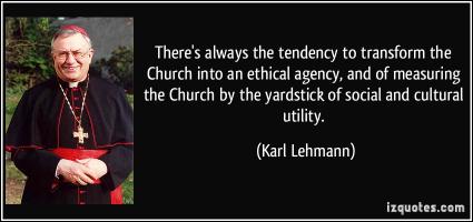 Karl Lehmann's quote #4