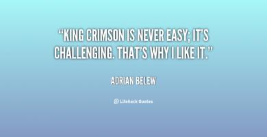 King Crimson quote #2