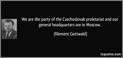 Klement Gottwald's quote #1