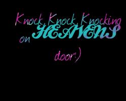 Knocking quote #1