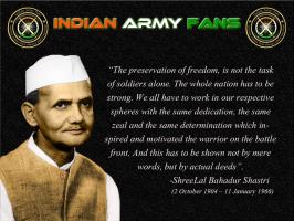 Lal Bahadur Shastri's quote #1