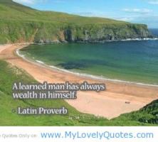 Learned Man quote #2