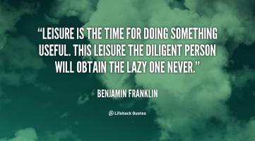 Leisure Time quote #2