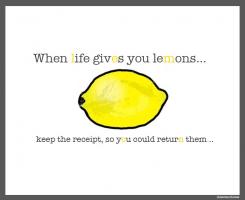 Lemon quote #2