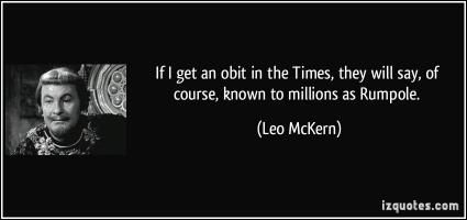 Leo McKern's quote #1